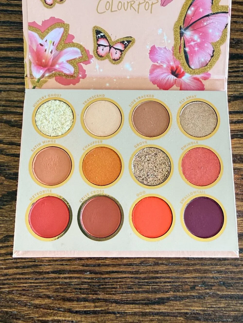 Colourpop A Flutter Eyeshadow Palette
